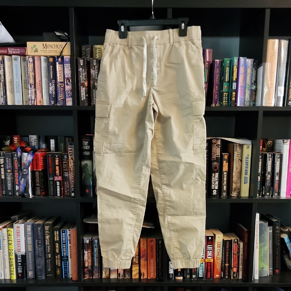 Tommy Hilfiger Women's Cargo Joggers - Casual Drawstring Waist- NWOT